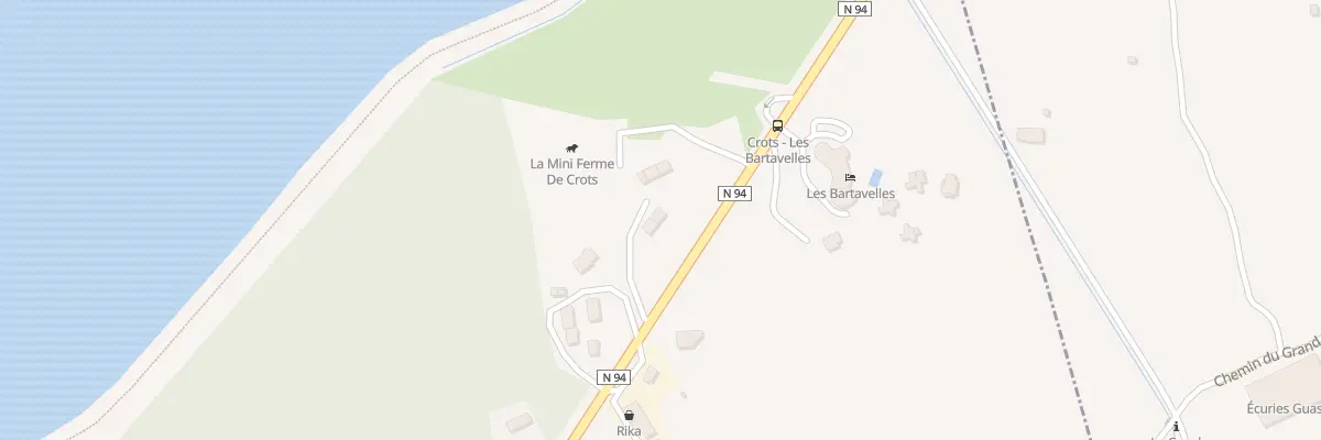 Plan du 5098 Prevotte à Crots