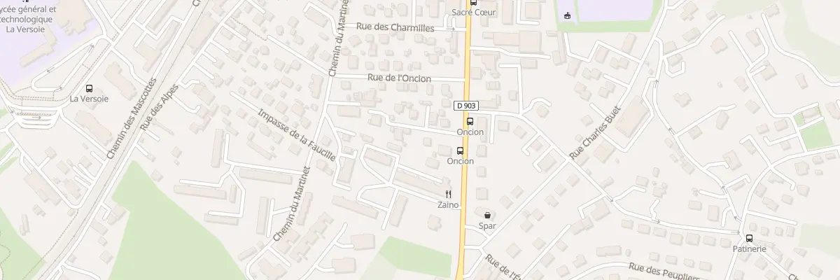 Plan du 4 Imp des Acacias à Thonon-les-Bains