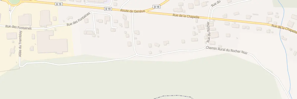 Plan du 178 Rue du Rocher à Vougy