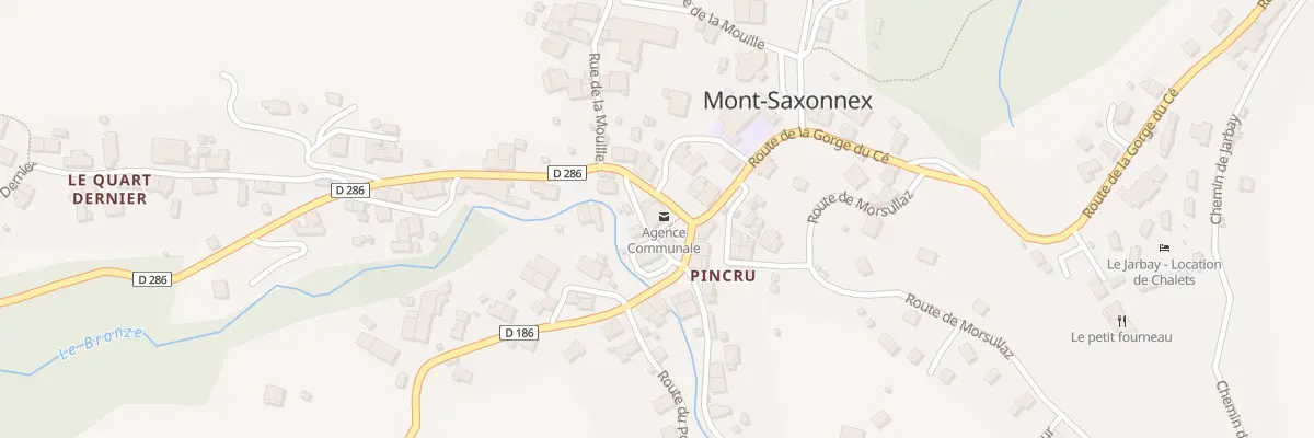 Plan du 3 Pl de la Villia à Mont-Saxonnex
