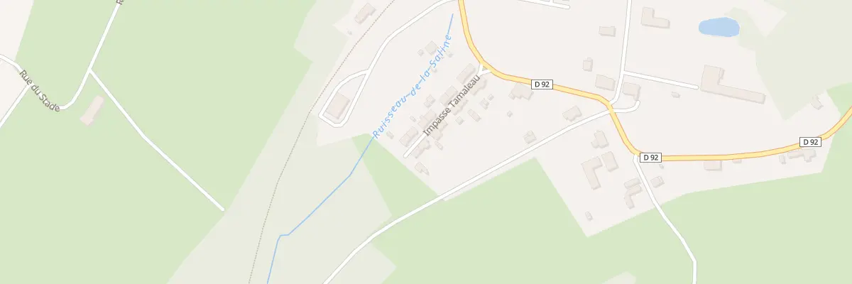 Plan du 11 Imp Tamaleau à Gouhenans