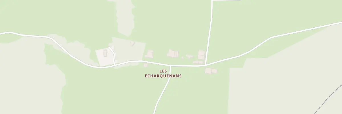 Plan du 8 Les Echarquenans à Gondenans-Montby