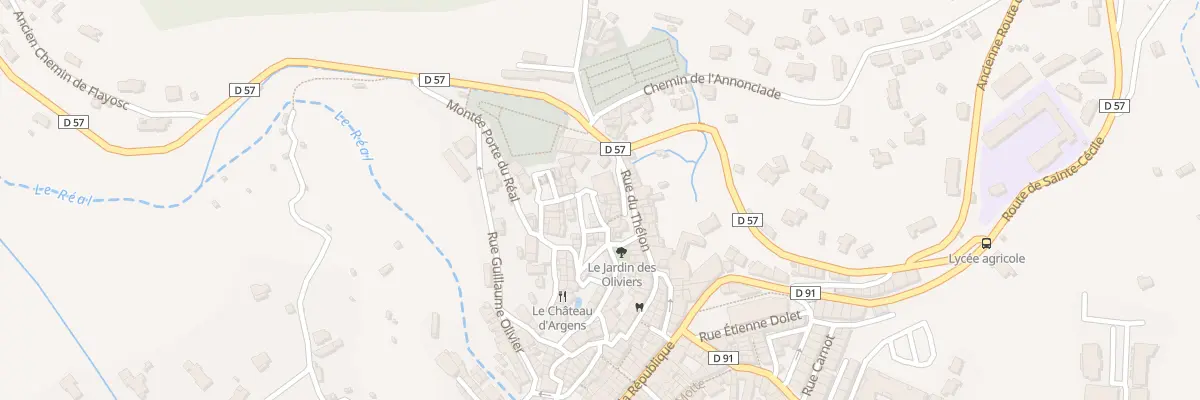 Plan du 5460 Pl du Micocoulier aux Arcs