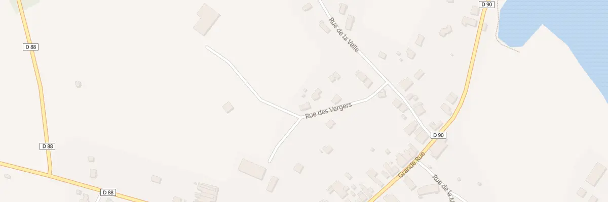 Plan du 8 Rue des Vergers à Fallon