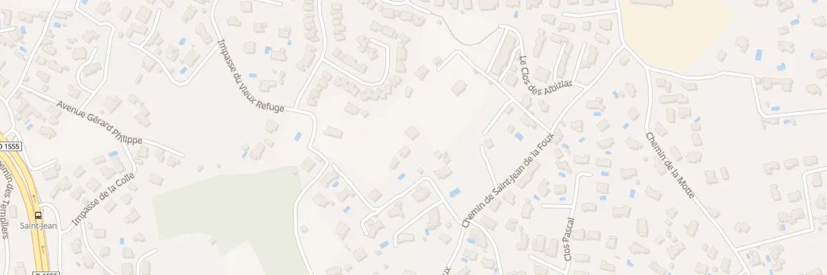 Plan du 302 Che de Saint Jean la Foux à Draguignan