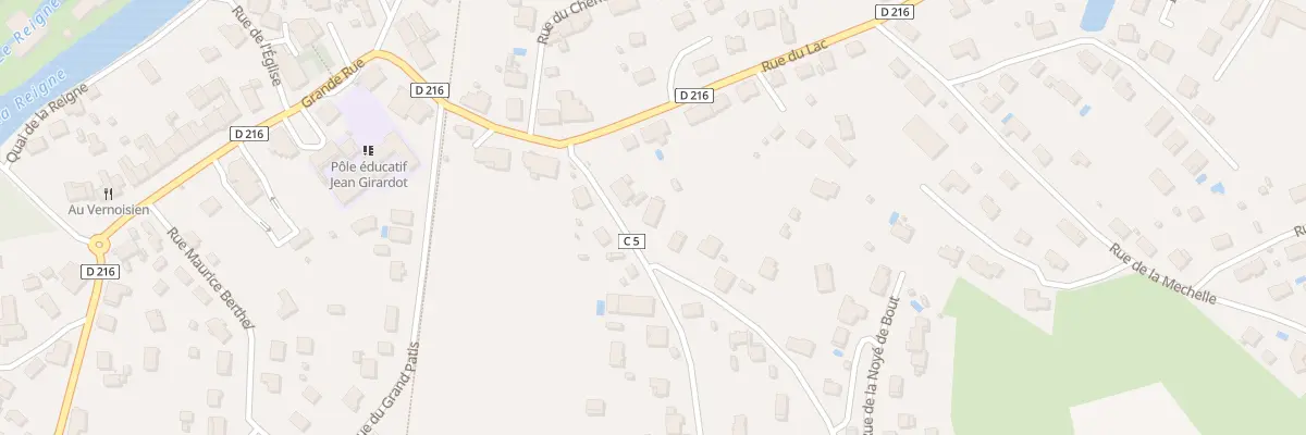 Plan du 4 Rue Louis Labarbe à Magny-Vernois