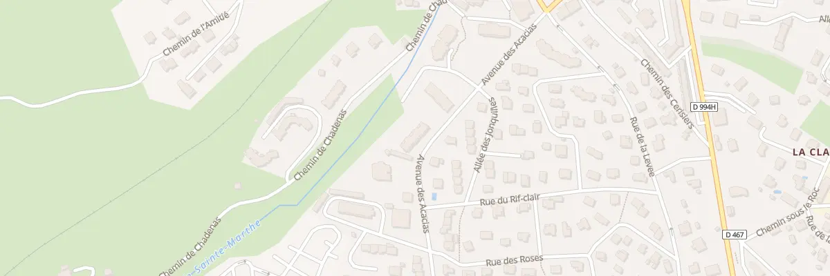 Plan du 15 Av des Acacias à Embrun