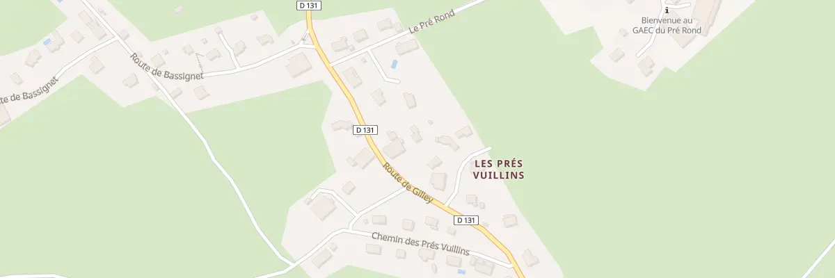 Plan du 19B Rte de Gilley à Pays-de-Montbenoît