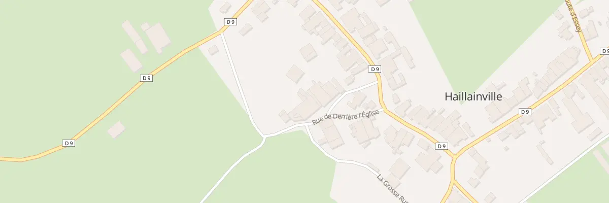 Plan du 6 Rue Derriere l’Eglise à Haillainville