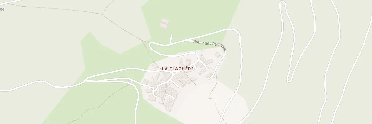 Plan du 72 Che de l’Arpettaz aux Belleville