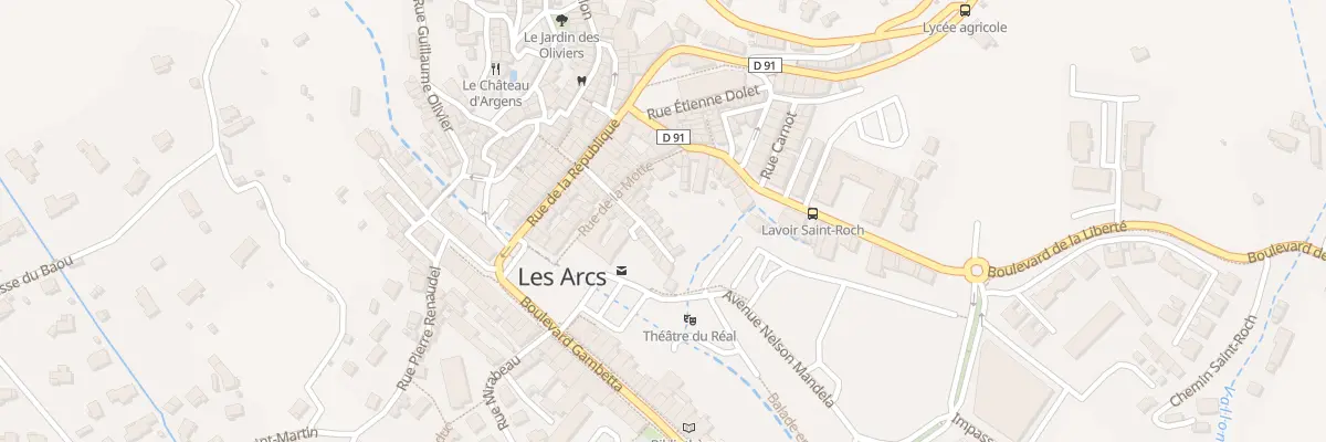 Plan du 5736 Imp de la Fontaine aux Arcs