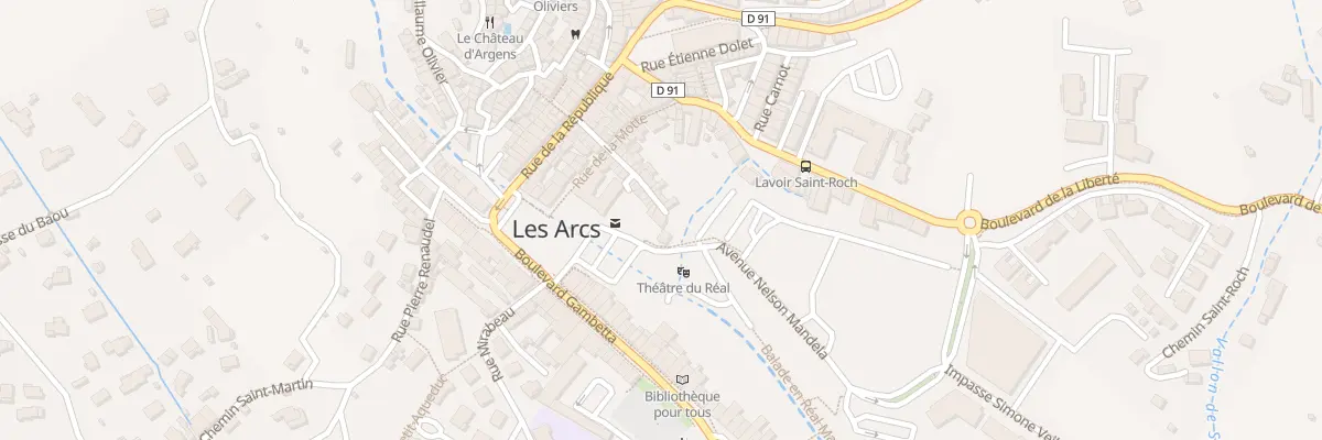 Plan du 5803 Imp de la Fontaine aux Arcs