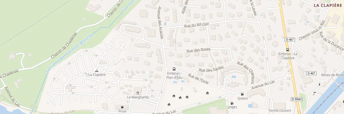 Plan du 2 Av des Acacias à Embrun