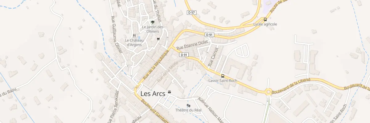 Plan du 22 Rue de la Motte aux Arcs