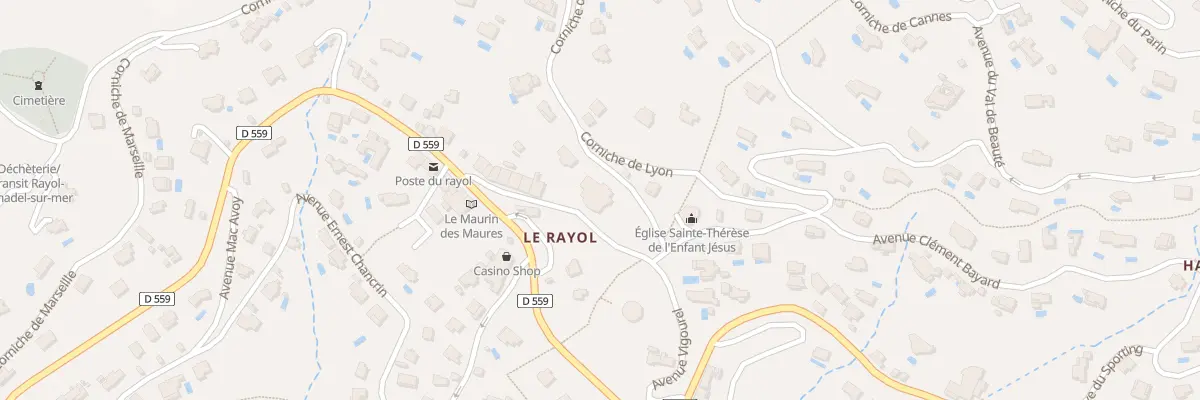 Plan du 17 Av Mistral à Rayol-Canadel-sur-Mer
