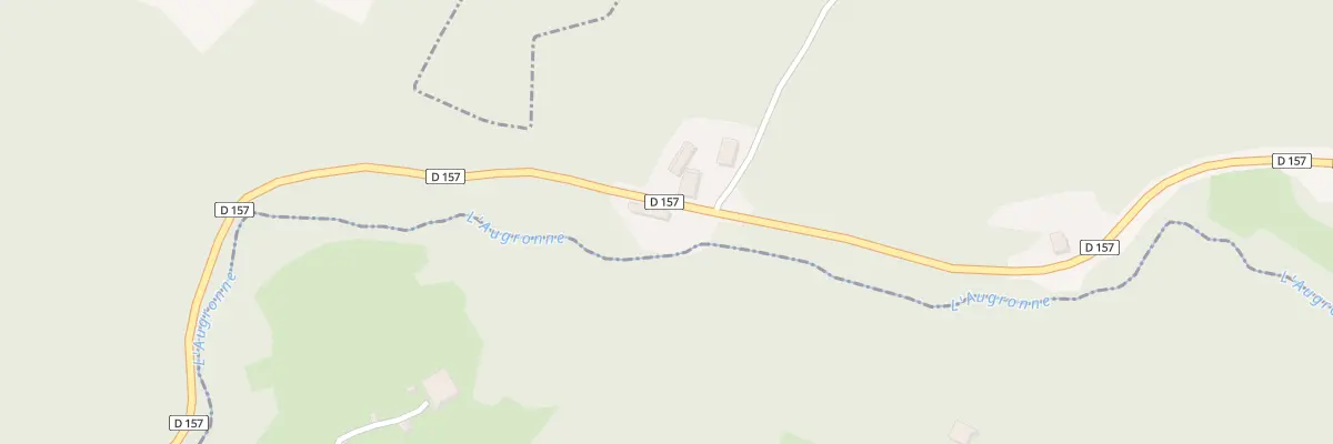 Plan du 1858 Rte de Remiremont au Val-d’Ajol