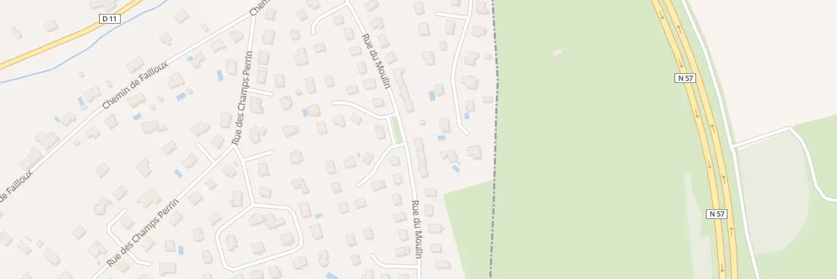 Plan du 19 Rue du Moulin à Épinal