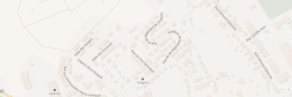 Plan du 37 Rue du 8e Regiment de Dragons à Lunéville