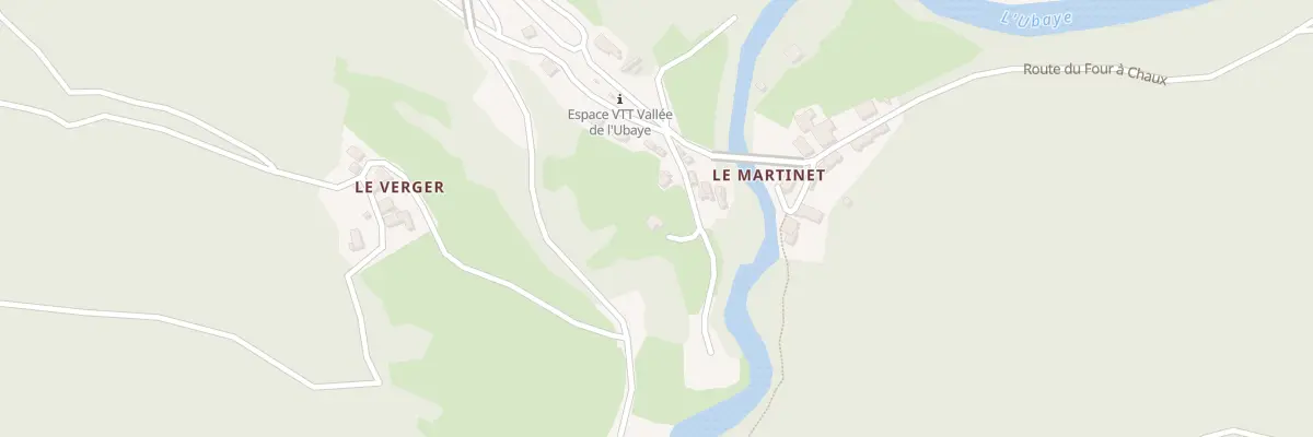 Plan du 285 Rte du Four à Chaux à Méolans-Revel