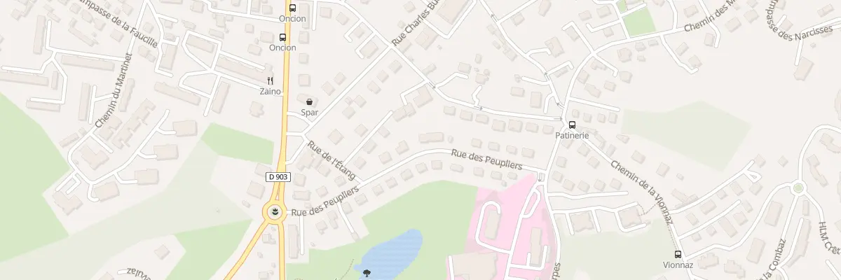 Plan du 8B Rue des Peupliers à Thonon-les-Bains