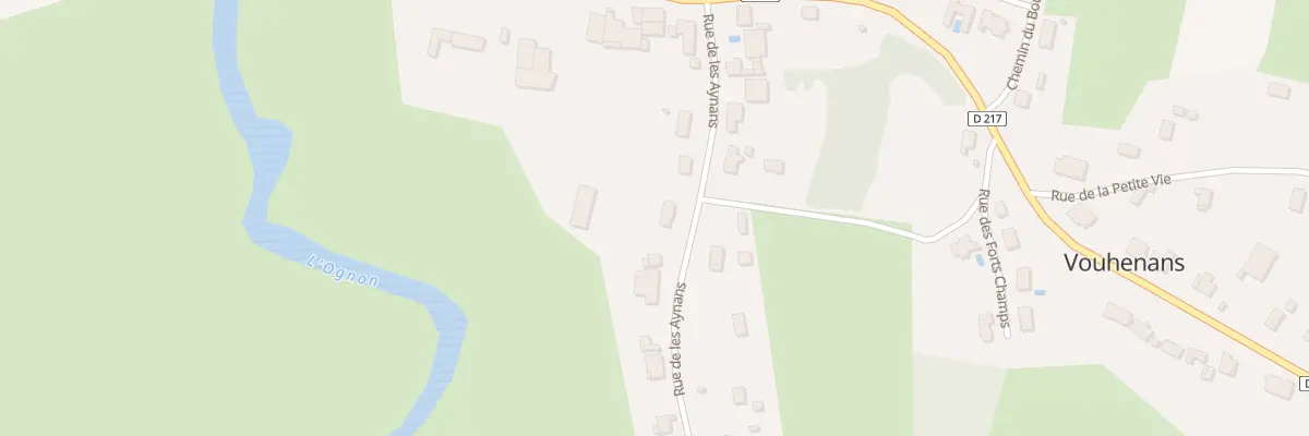 Plan du 4B Rue de les Aynans à Vouhenans