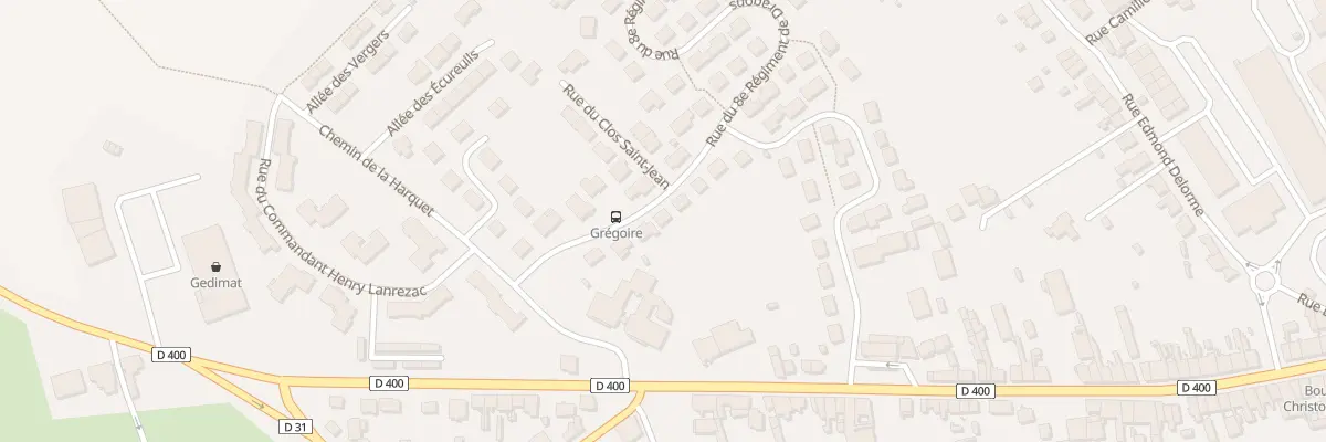 Plan du 8 Rue du 8e Regiment de Dragons à Lunéville