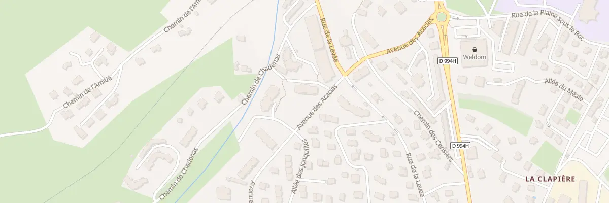 Plan du 21 Av des Acacias à Embrun