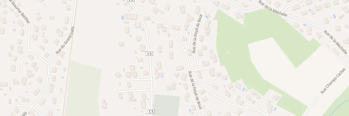 Plan du 5 Rue de la Noye de Bout à Magny-Vernois