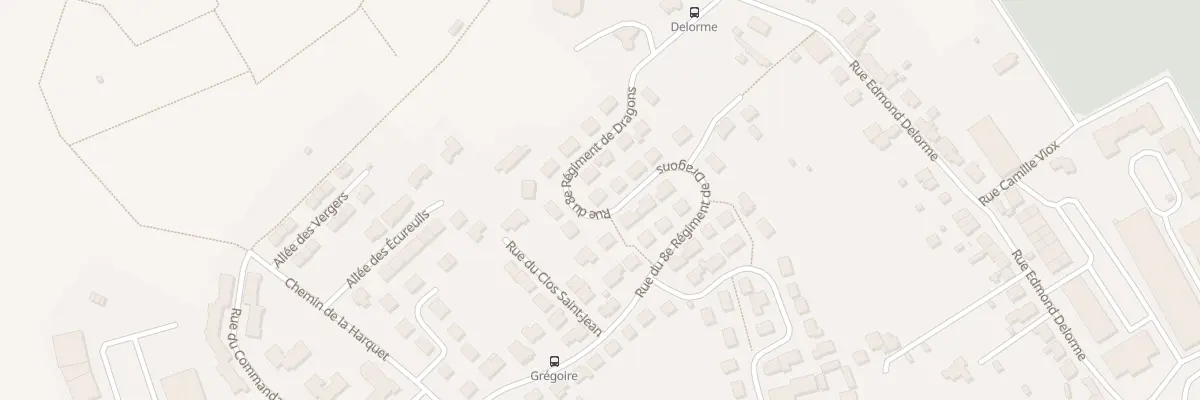 Plan du 38 Rue du 8e Regiment de Dragons à Lunéville