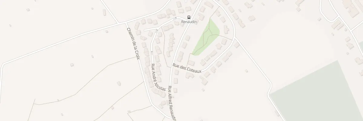 Plan du 36 Rue Alfred Renaudin à Lunéville