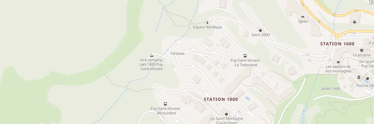Plan du 36 Rue des Chalets à Puy-Saint-Vincent