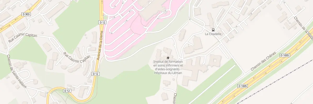 Plan du 6 Che de la Prairie à Thonon-les-Bains