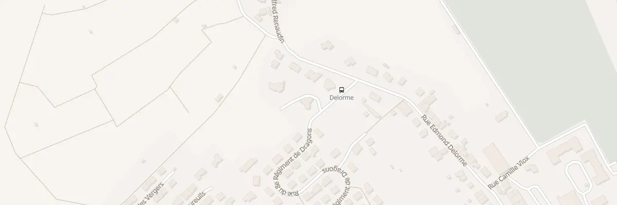 Plan du 53 Rue du 8e Regiment de Dragons à Lunéville