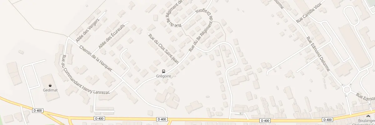 Plan du 12 Rue du 8e Regiment de Dragons à Lunéville