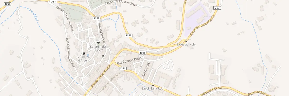 Plan du 3 Rue de Trans aux Arcs