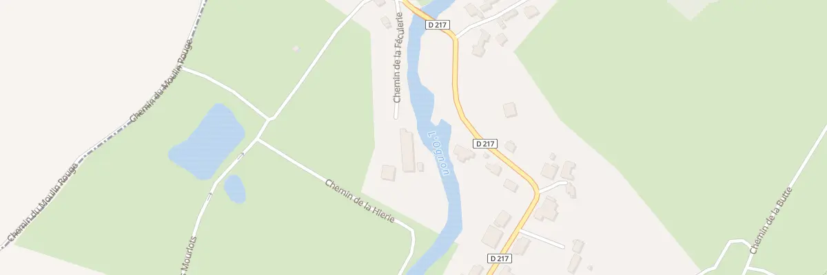 Plan du 1 Che de le Feculerie à Vouhenans