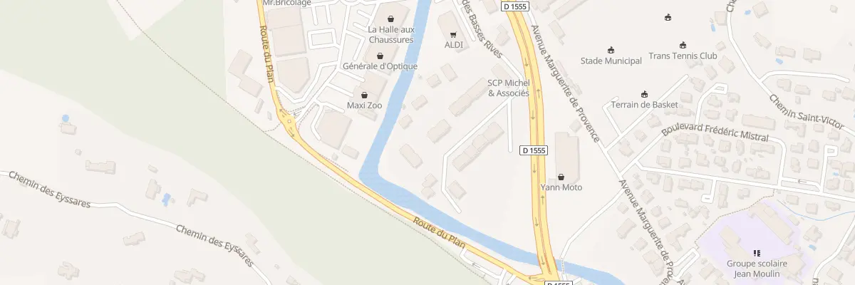 Plan du 5095 Le Grand Pont à Trans-en-Provence