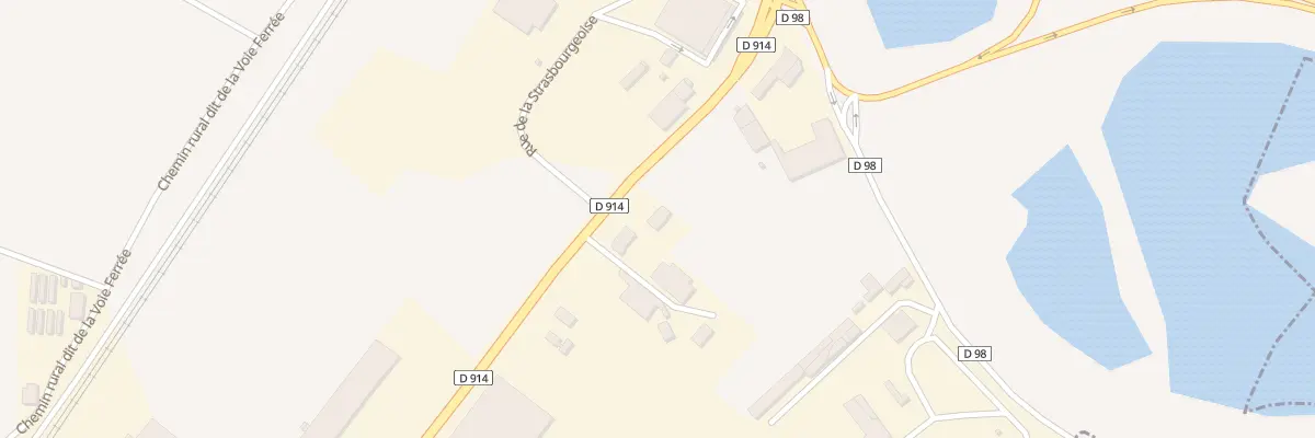 Plan du 26 Rte Vosges à Rehainviller