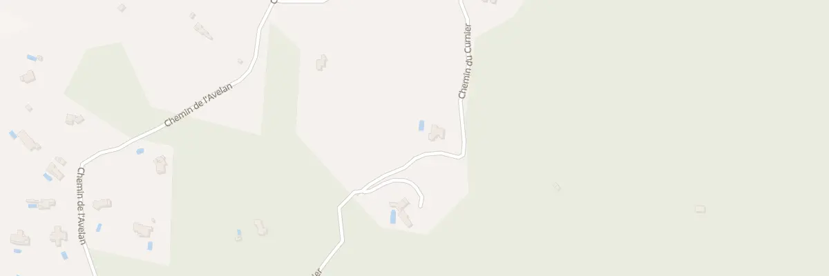 Plan du 881 Che du Curnier à La Garde-Freinet