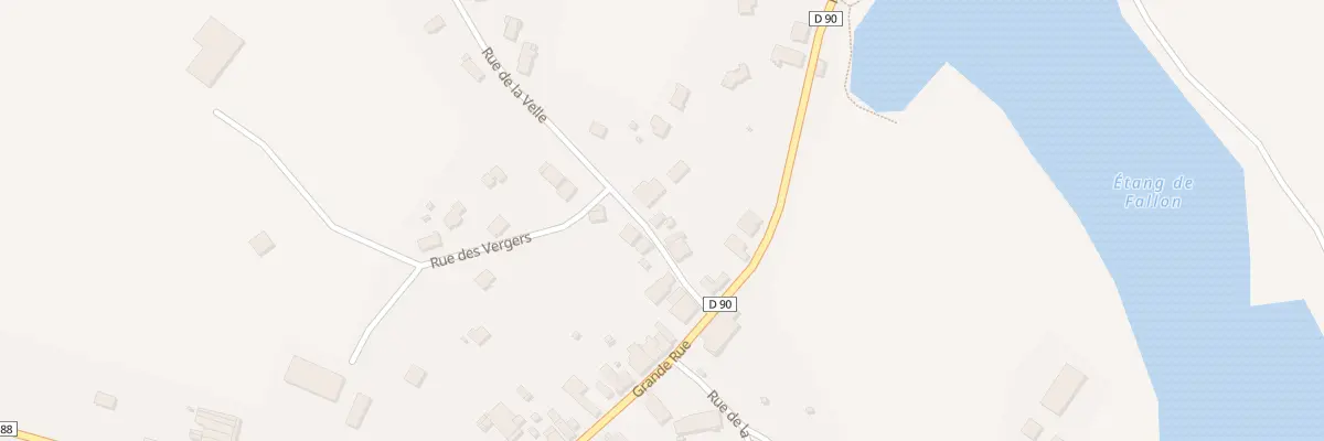 Plan du 4 Rue de la Velle à Fallon