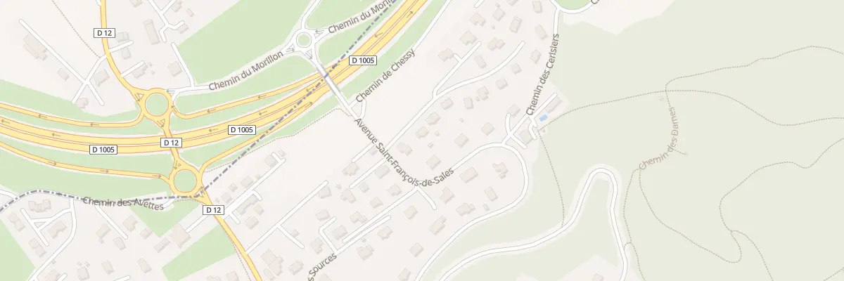 Plan du 100B Av Saint-françois de Sales à Allinges