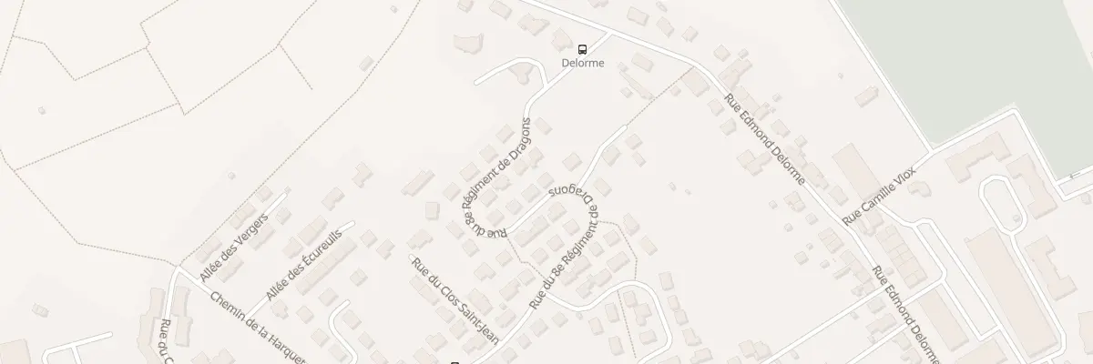 Plan du 32 Rue du 8e Regiment de Dragons à Lunéville