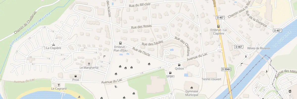 Plan du 8 Rue de l’Iscle à Embrun