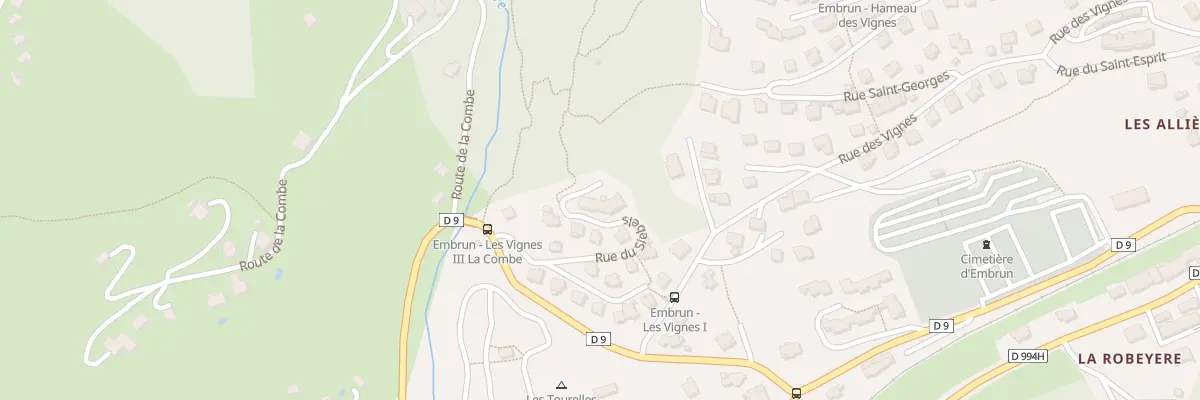 Plan du 26 Rue du Siebels à Embrun