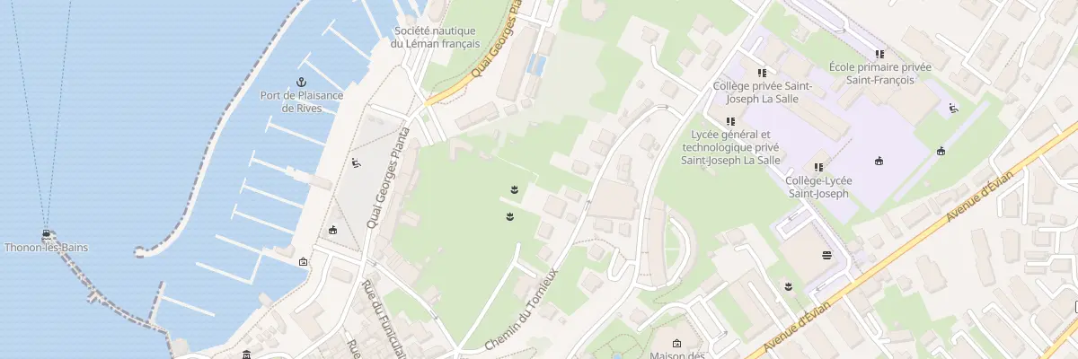 Plan du 13T Che du Tornieux à Thonon-les-Bains