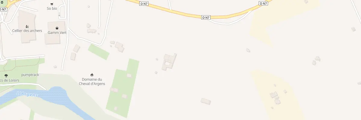 Plan du 9005 La Haute Cognasse aux Arcs