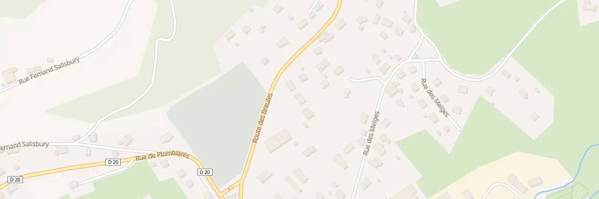 Plan du 10B Rte des Breules au Val-d’Ajol