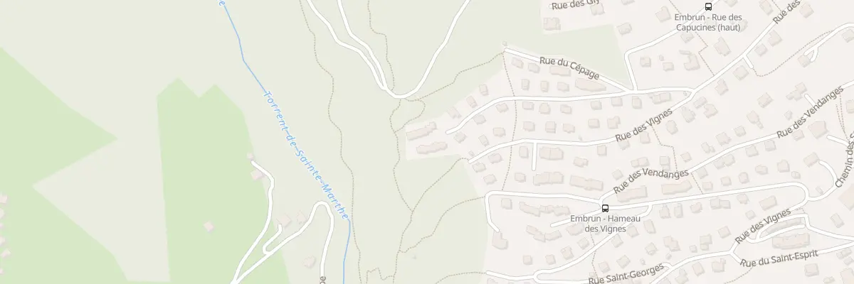 Plan du 22 Imp du Pressoir à Embrun