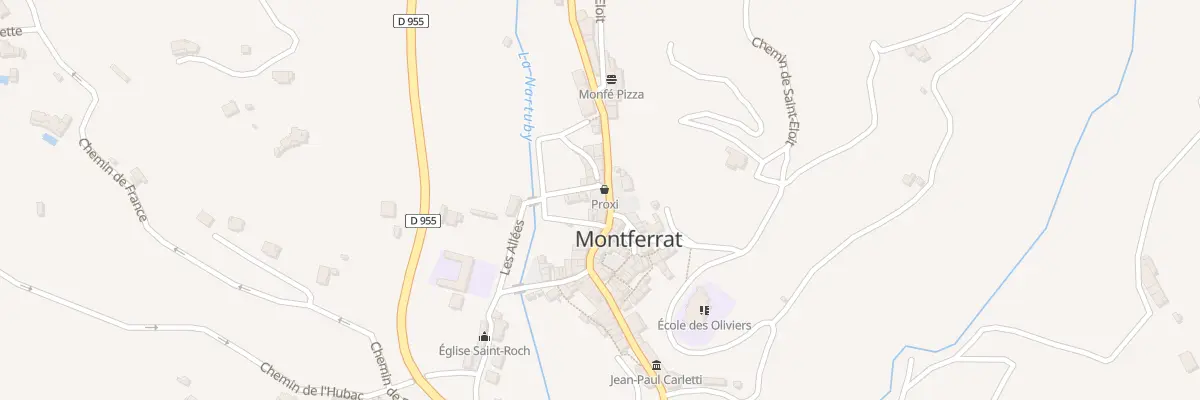 Plan du 47 Rue du Docteur Rayol à Montferrat