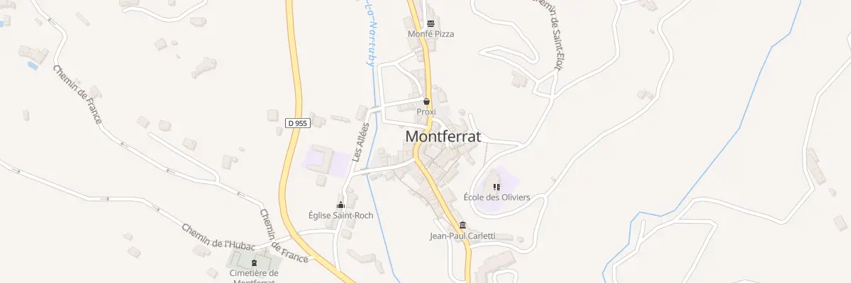 Plan du 22 Rue du Docteur Rayol à Montferrat